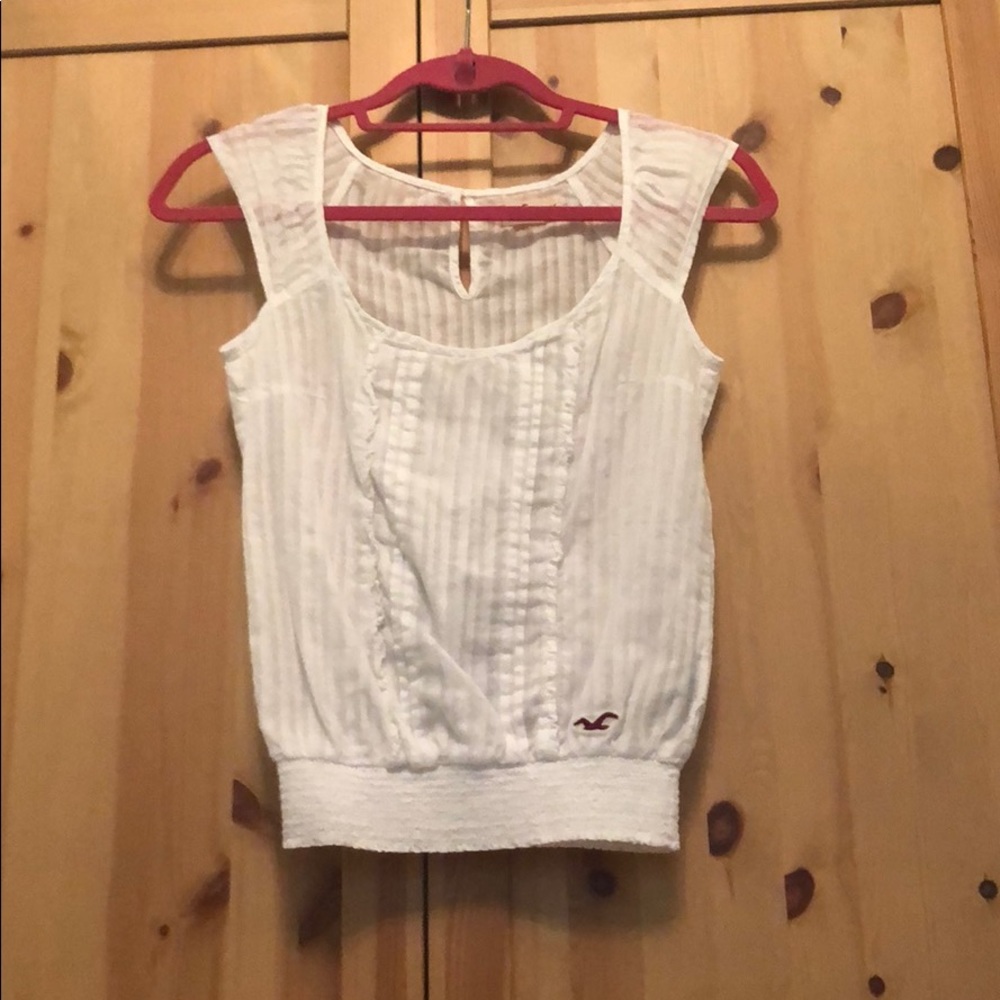 White tank blouse